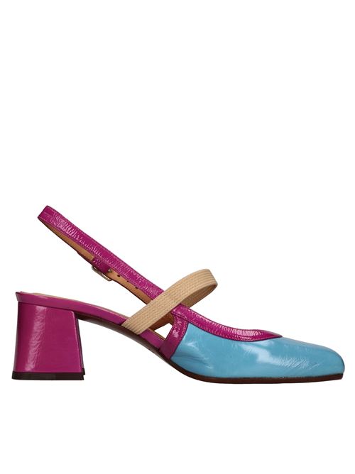 Décolleté slingback in pelle modello Voyage42 CHIE MIHARA | VOYAGE42 SAABCLU-VIOLA-BEIGE